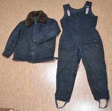Jacket Pants Suit Winter Military Uniform  Army Air Force Tankman Navy USSR XL