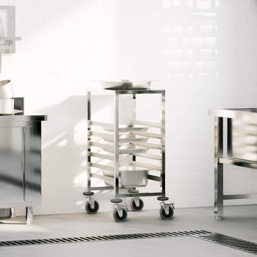 Carrello portateglie con gn - portateglie,