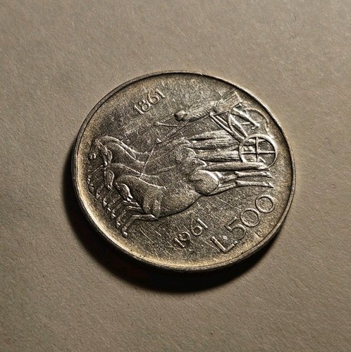 500 lire centenario - 500, 1961