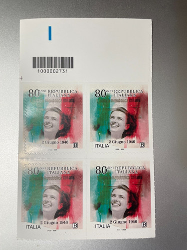 2026 quartina francobolli - quartina, 80°
