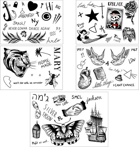 Ultimate tatuaggio set - tatuaggio,