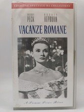 VHS Classic Vacanze Romane Video EDIZIONE SPECIALE COLLEZIONE PECK HEPBURN