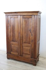 Armadio antico in legno di pioppo massello epoca  '800