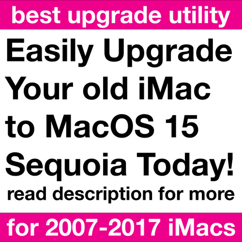 Imac macos sequoia usb - 15,