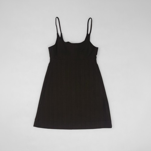 Ganni vestito marrone cravatta - ganni,