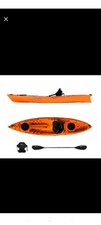 CANOA MONOPOSTO ACQUAPRIMA BIG MAMA KAYAK con MOTORE, RUOTE E STAFFA NUOVI