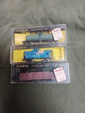 Lotto di 3 vagoni treni N Gage