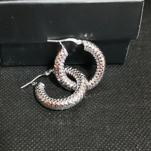 Orecchini cerchio argento - cerchio,