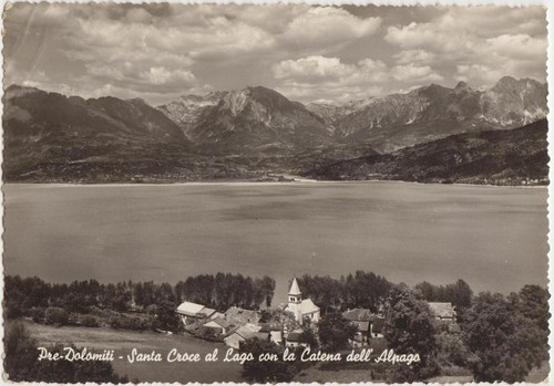 Santa croce lago - croce, la