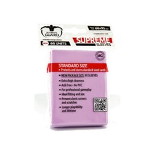 80 Bustine Proteggi Carte Rosa