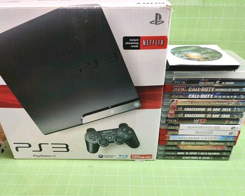 Sony playstation slim 160gb - playstation, 3