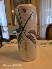 Vaso Ceramica W. Germany Stile Fat Lava Anni 60