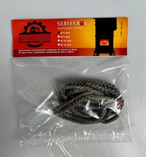 GUARNIZIONE IN FIBRA DI VETRO CON ANIMA PER STUFA / CAMINO 6 mm x 2,5 mt