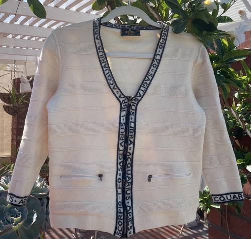 Maglione giacca vintage fendi - giacca,
