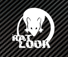 Aufkleber Rat look Ratte
