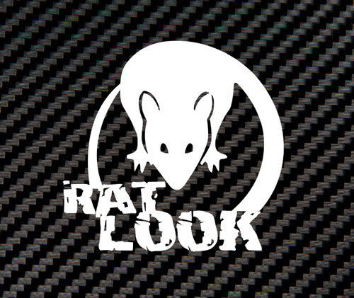 Adesivo rat look ratto - rat,