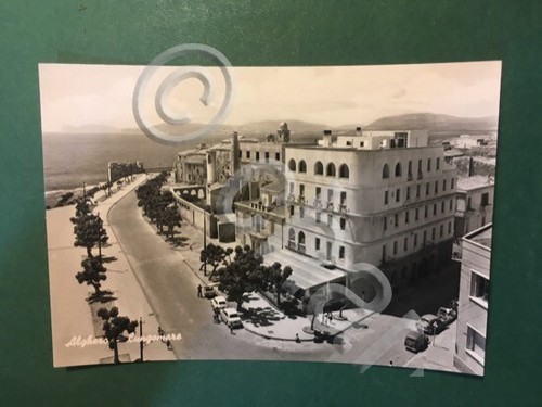 Cartolina alghero lungomare - alghero,