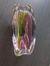 Posacenere vintage vetro boemo