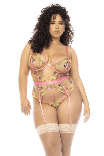 Body guépière grande taille