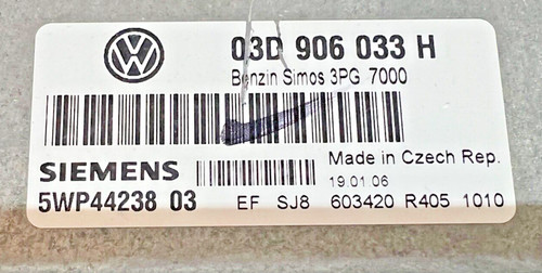 Calculateur moteur volkswagen - calculateur,