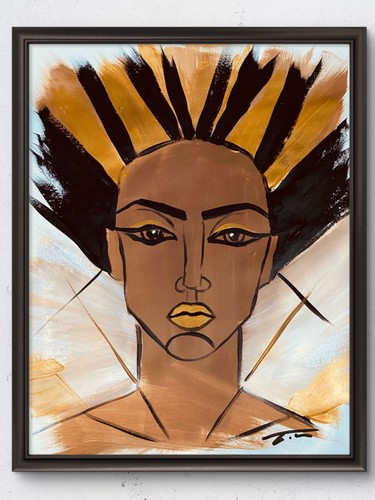 Regina africana nero marrone