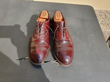 scarpe uomo ALDEN Cordovan bordeaux n.10