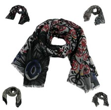 Women's Grey Black Pattern