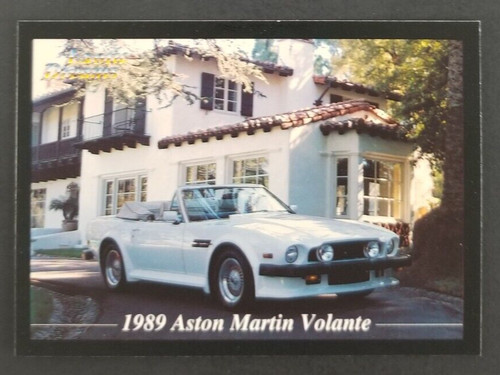 Carta auto esotiche 1989 - carta,