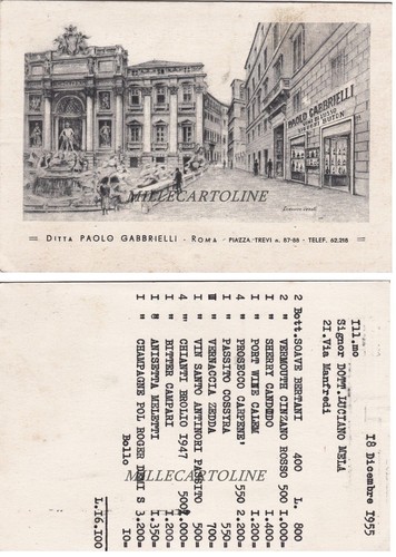 Roma ditta paolo gabbrielli - gabbrielli,