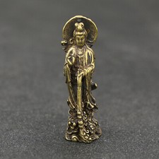 Statuina in ottone massiccio