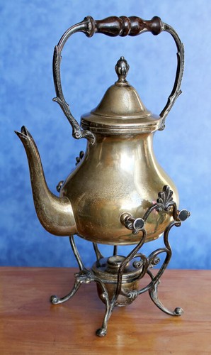 Antico samovar argento 800 - samovar, in