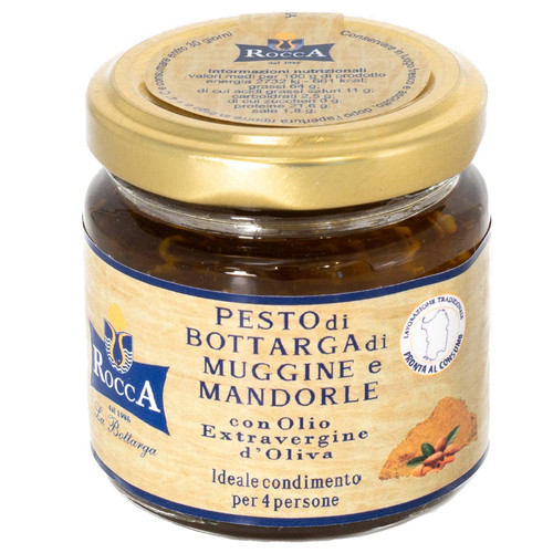 Pesto bottarga muggine e - pesto, di