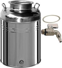 FUSTO OLIO 30 LT ACCIAO INOX