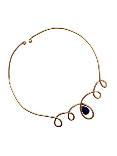 Collana artigianale rigida - collana,