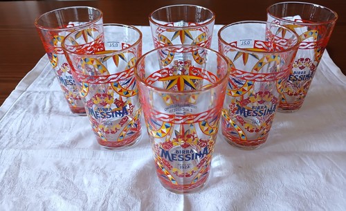 Set bicchieri birra messina - bicchieri,