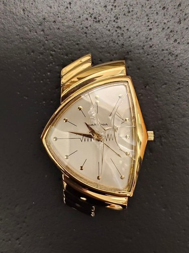 Hamilton ventura 6108 gold - hamilton,
