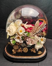 Arte Sacra - Gesù Bambino In Cera - Campana Di Vetro - Fine '800