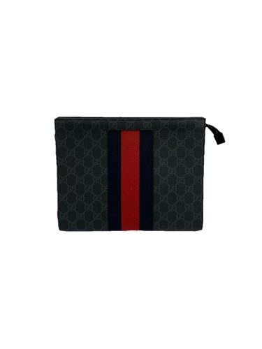 Gucci canvas clutch - gucci, gg