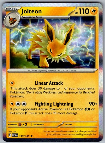 Jolteon rare scarlet - rare,