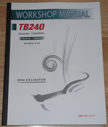 Takeuchi tb240 mini - takeuchi,