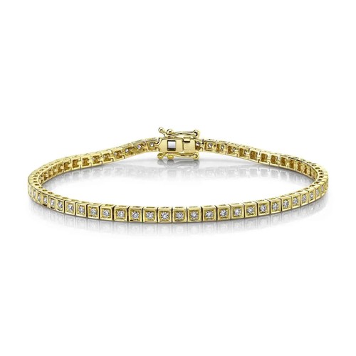 14k oro giallo diamante - 14k,