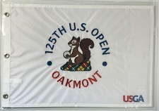 2025 US Open Flag Oakmont golf