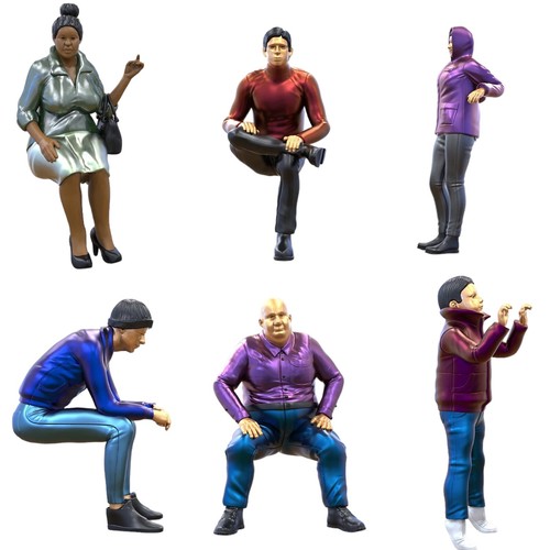Set figure per spettatori - di,