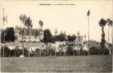 Cpa montresor chateau - montresor, le