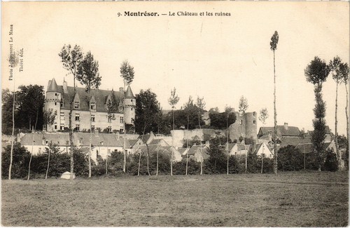 Cpa montresor chateau - montresor, le