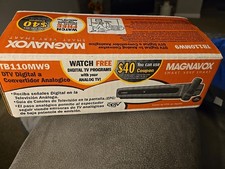 Magnavox Smart DTV convertitore da digitale ad analogico TB110MW9A NUOVO 