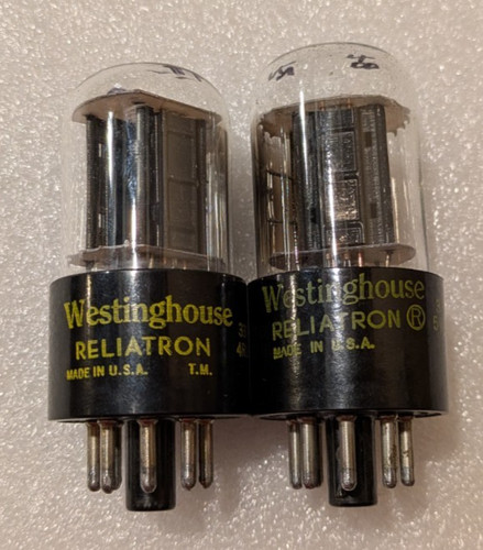 6sn7gtb westinghouse nos test - nos,