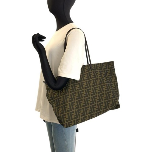 Borsa tote fendi zucca tela - tote,