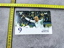 FOTO PICTURE PHOTO LAZIO ROCCHI AUTOGRAFATA SIGNED NO MAGLIA SHIRT MATCH WORN