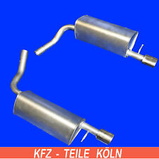 Per JAGUAR S-TYPE II (X200) 2.7 D Diesel Silenziatore Sinistro + Destro